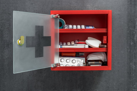 First Aid Inside Your Medicine Cabinet